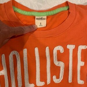 5/$25 Mix&Match 
Hollister Orange Short Sleeve Tee Vibrant Casual Style